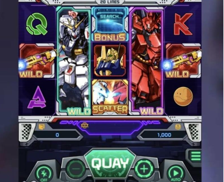 Thủ thuật  chơi dễ trúng trong game Gundam Slot