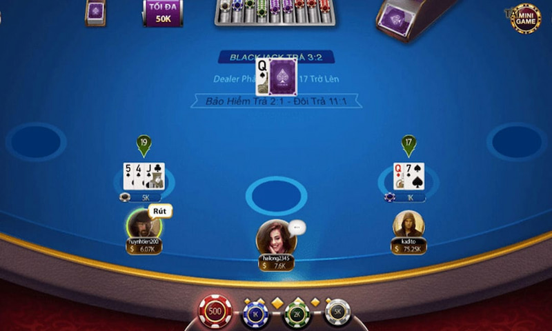 Thuật ngữ dùng khi chơi BlackJack